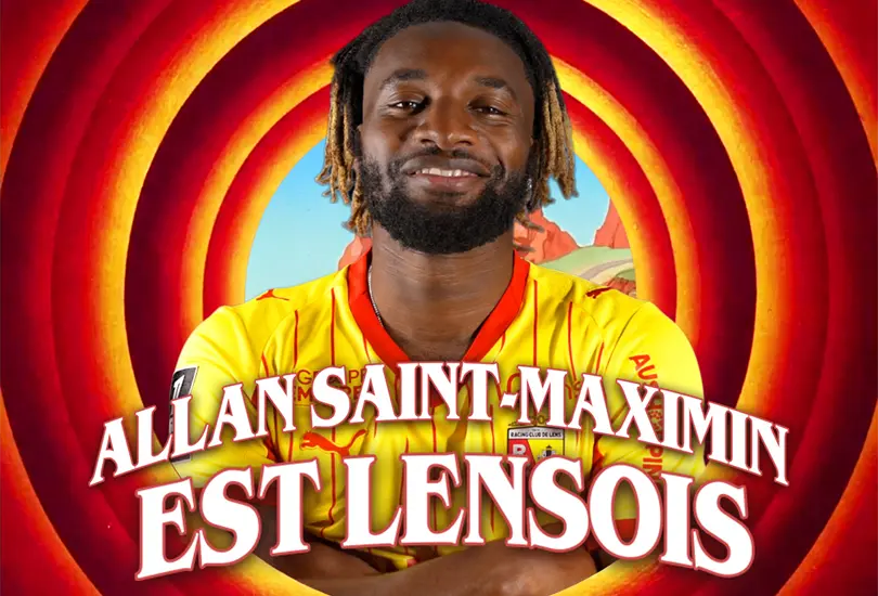 Saint-Maximin es presentado en Lens y la afici&oacute;n del Am&eacute;rica estalla