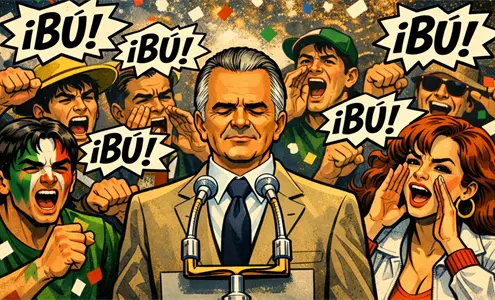 El d&iacute;a que el Azteca abuche&oacute; al presidente en la inauguraci&oacute;n de M&eacute;xico 86