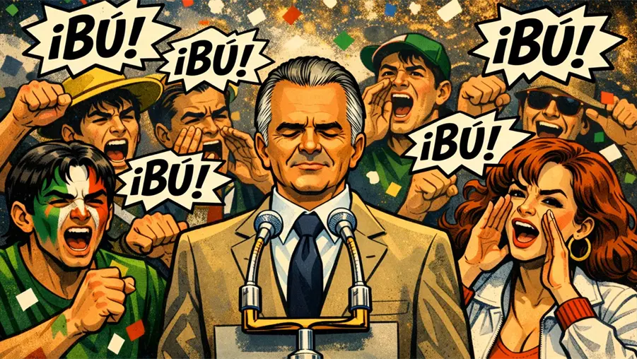 El d&iacute;a que el Azteca abuche&oacute; al presidente en la inauguraci&oacute;n de M&eacute;xico 86