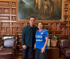 Cruz Azul se re&uacute;ne con Jefa de Gobierno &iquest;Por estadio propio en CDMX?