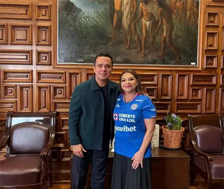 Cruz Azul se re&uacute;ne con Jefa de Gobierno &iquest;Por estadio propio en CDMX?
