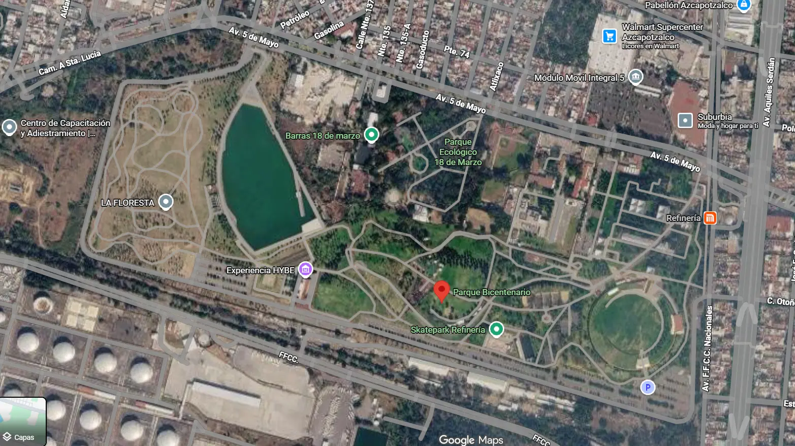 Parque Refiner&iacute;a&nbsp;