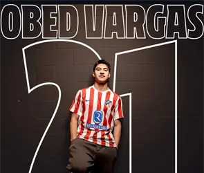 Desaire a los mexicanos: El oso del Atl&eacute;tico en la presentaci&oacute;n de Obed