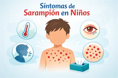 S&iacute;ntomas de sarampi&oacute;n en ni&ntilde;os: 5 se&ntilde;ales de alerta para padres