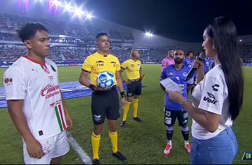 Se encarg&oacute; del protocola durante el&nbsp;Mazatl&aacute;n vs Chivas.