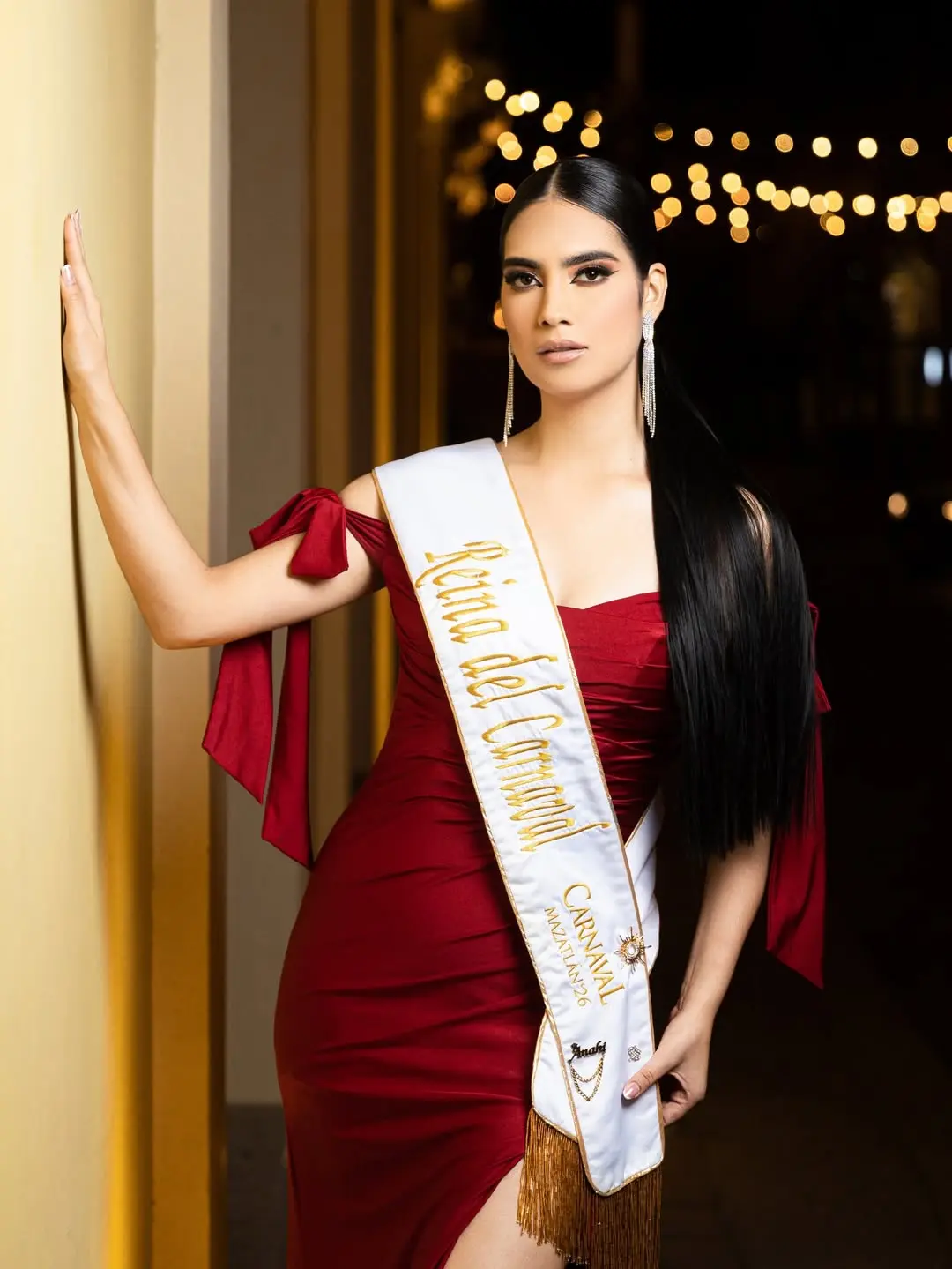 Fue la&nbsp;Reina del Carnaval Internacional de Mazatl&aacute;n 2026.