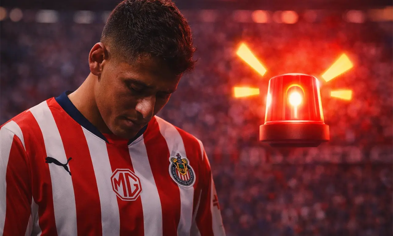  Luis Romo, mediocampista de Chivas, salió lesionado ante Mazatlán y todo apunta a que se perdería partidos clave, entre ellos el Clásico. 