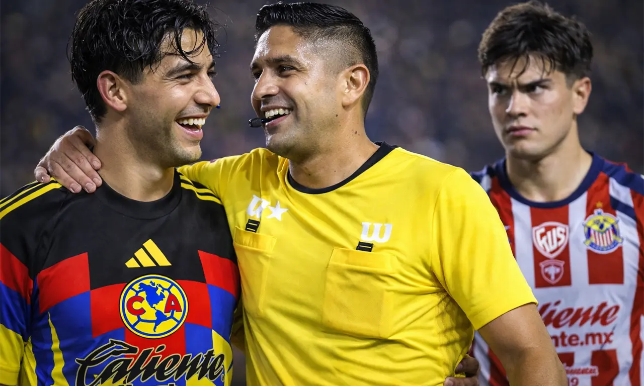  Víctor Dávila evitó la expulsión ante Monterrey y estará disponible para enfrentar al superlíder Chivas. ¿Ayudita al América? 