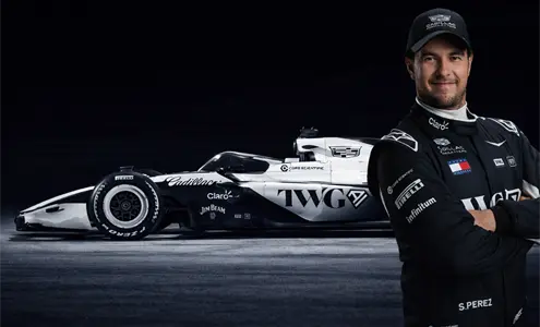 Se revel&oacute; el nuevo auto Cadillac F1 que conducir&aacute; Checo P&eacute;rez