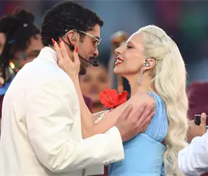 Lady Gaga agradece a Bad Bunny por invitarla al medio tiempo del Super Bowl