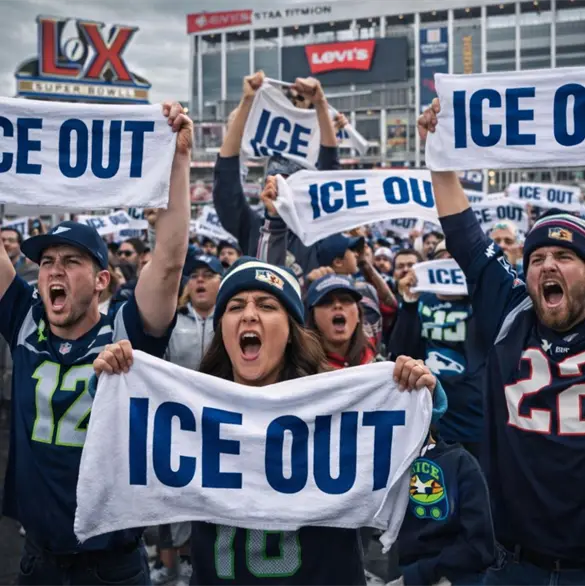 No se salvaron: Aficionados en el Super Bowl cargan contra el ICE