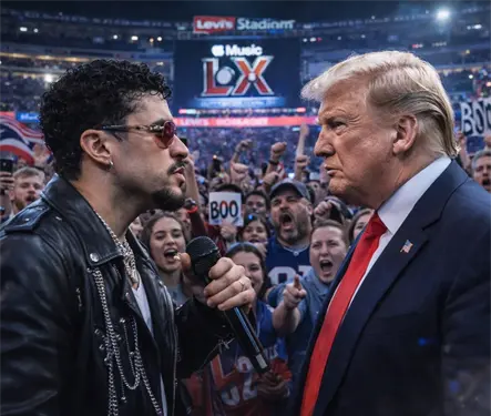 Controversia: Trump destroza la presentaci&oacute;n de Bad Bunny en el Super Bowl
