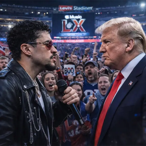 Controversia: Trump destroza la presentaci&oacute;n de Bad Bunny en el Super Bowl