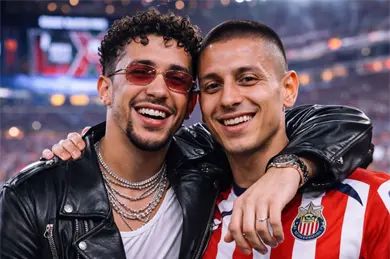 &iquest;Piojo Alvarado con Bad Bunny? Las im&aacute;genes que rompieron el internet