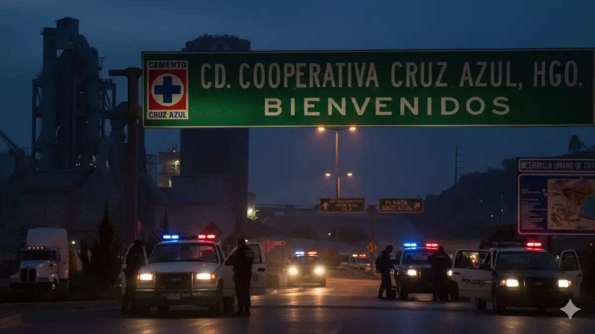  Esta madrugada se vivieron horas complicadas en la Cooperativa Cruz Azul 