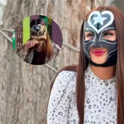 Luchadora mexicana se quita la m&aacute;scara y se vuelve viral
