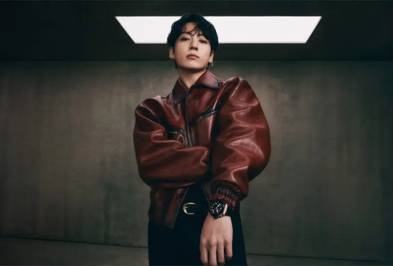Jung Kook como embajador de Hublot.