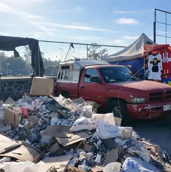 Verg&uuml;enza mundial: as&iacute; luce hoy el Estadio Azteca