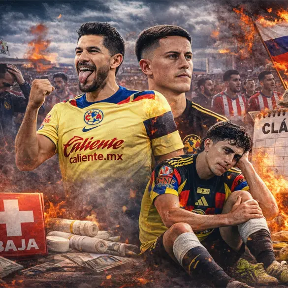 El Am&eacute;rica es un CAOS previo al Cl&aacute;sico Nacional