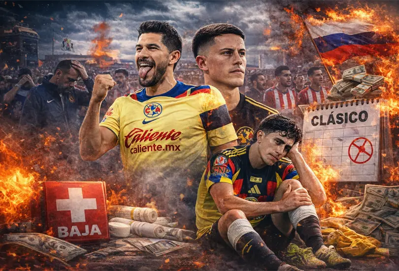 El Am&eacute;rica es un CAOS previo al Cl&aacute;sico Nacional
