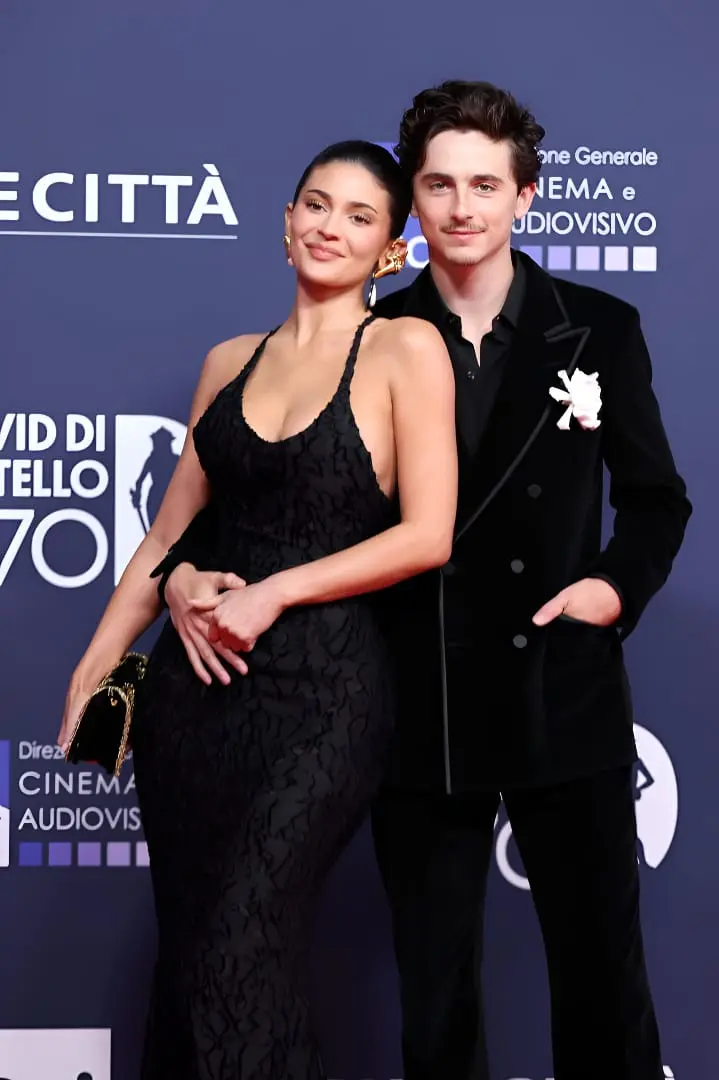 Kylie Jenner y Timothée Chalamet Kylie Jenner y Timothée Chalamet