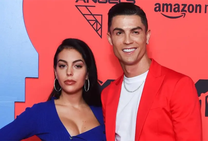 Cristiano Ronaldo y Georgina Rodriguez.