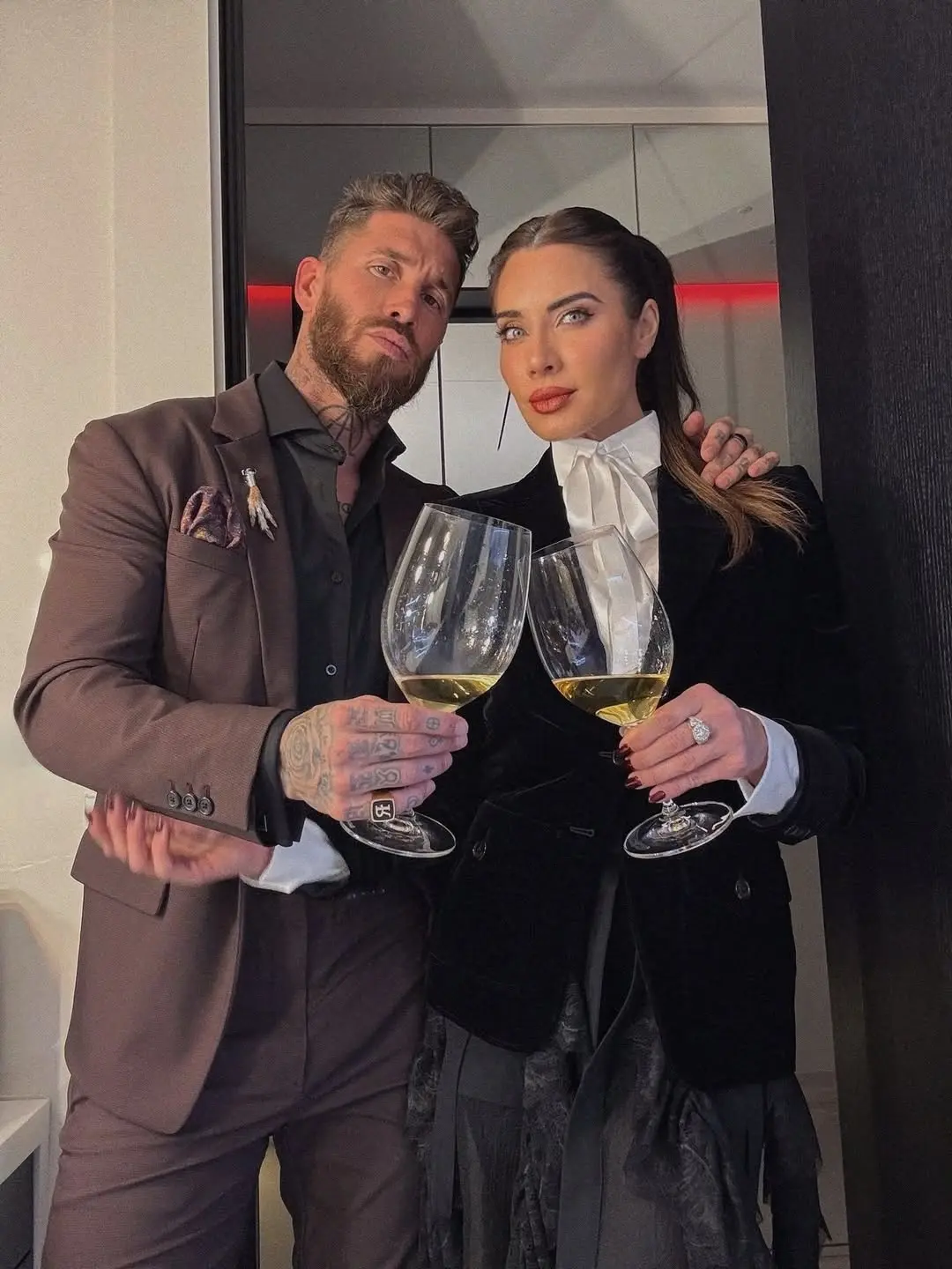 Sergio Ramos y Pilar Rubio 