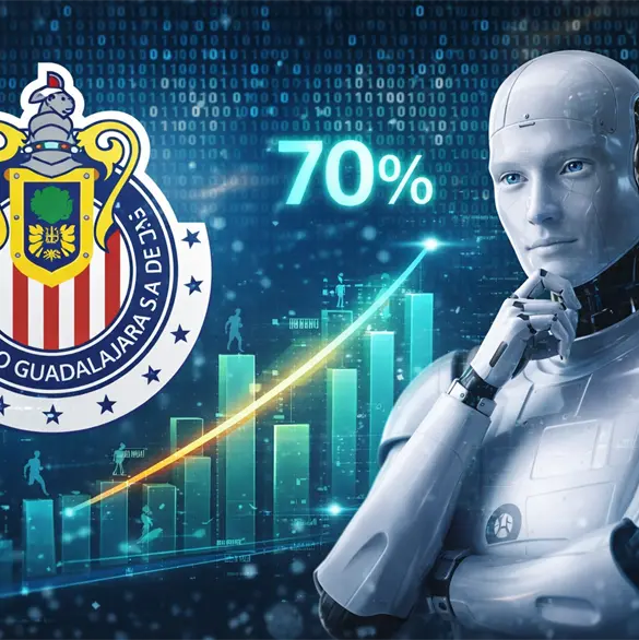 Seis triunfos, un destino: la IA coloca a Chivas en la cima