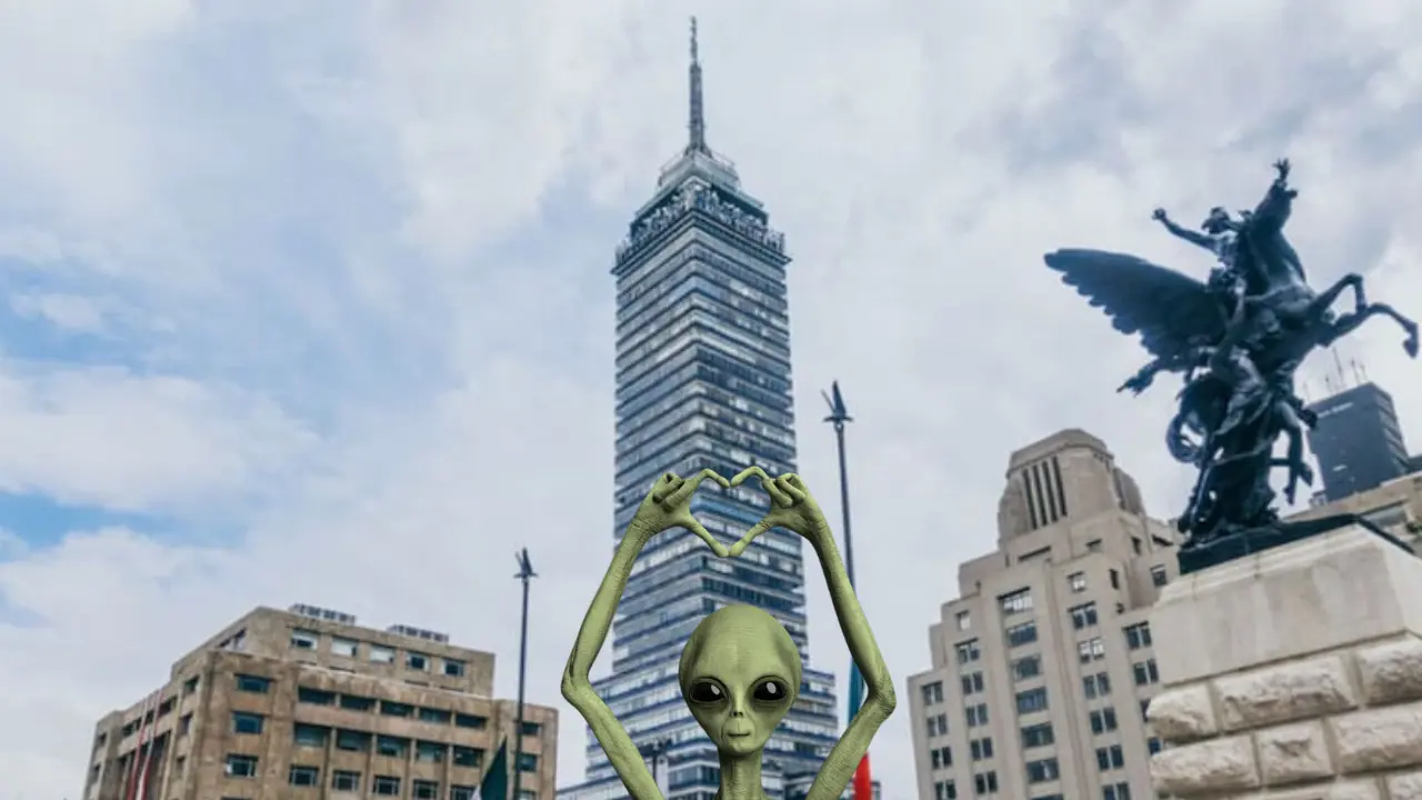  Captan extraño objeto volando sobre la Torre Latino 