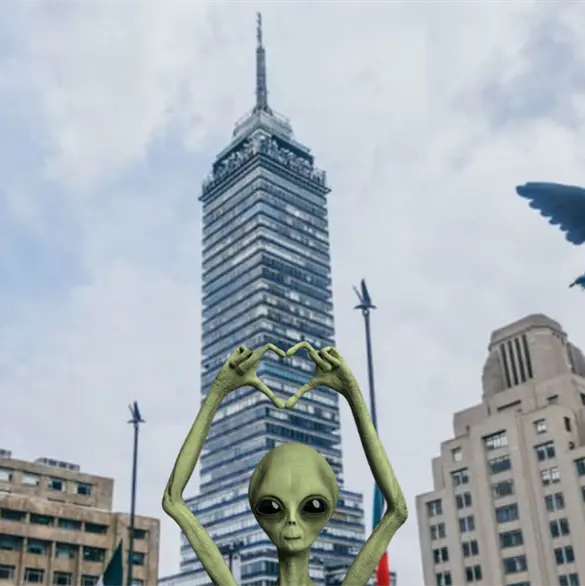 ¿Un OVNI en CDMX? Captan extraño objeto volando sobre la Torre Latino ¿Un OVNI en CDMX? Captan extraño objeto volando sobre la Torre Latino