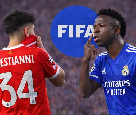 FIFA condena presunto racismo de Prestianni contra Vin&iacute;cius