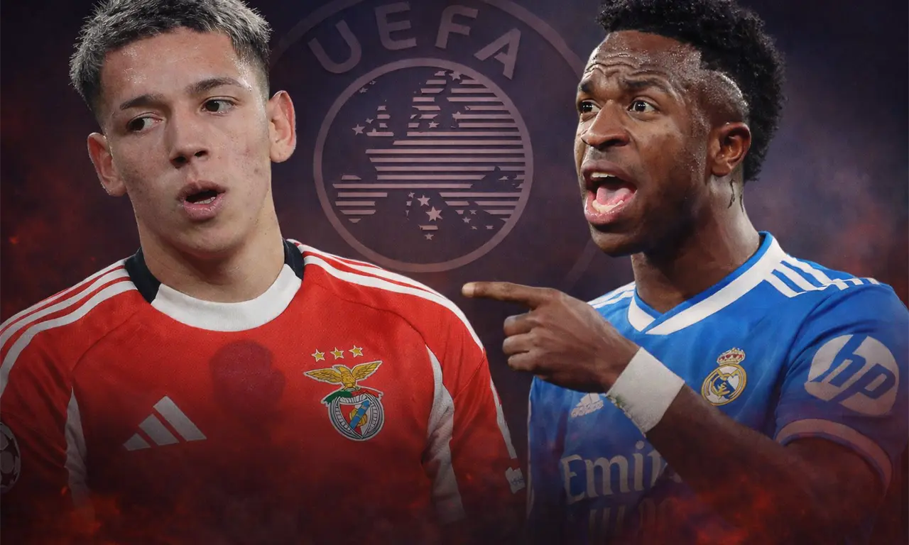  El Código Disciplinario de la UEFA contempla un castigo severo para Prestianni si se comprueba que hubo insultos racistas contra Vinícius. 