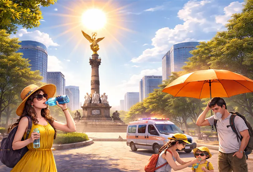 Ante el inicio de la temporada de calor en la Ciudad de M&eacute;xico, autoridades recomiendan evitar la exposici&oacute;n prolongada al sol