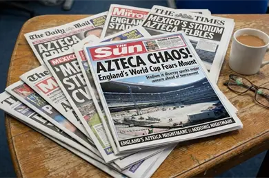 Prensa inglesa enciende las alarmas por estado del Estadio Azteca