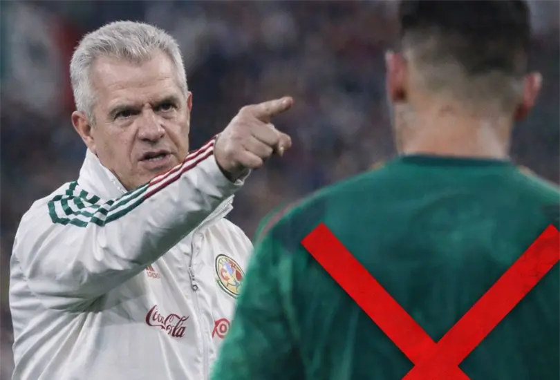 Primer descartado de la Selección Mexicana Primer descartado de la Selección Mexicana