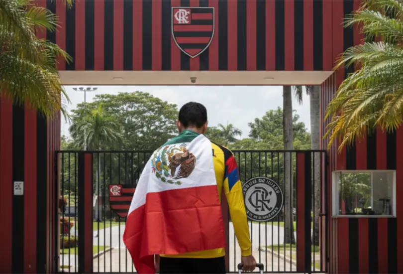 América mandó a un mexicano al Flamengo América mandó a un mexicano al Flamengo
