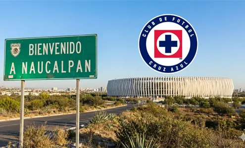 Naucalpan levanta la mano y propone dos lugares para el estadio de Cruz Azul Naucalpan levanta la mano y propone dos lugares para el estadio de Cruz Azul