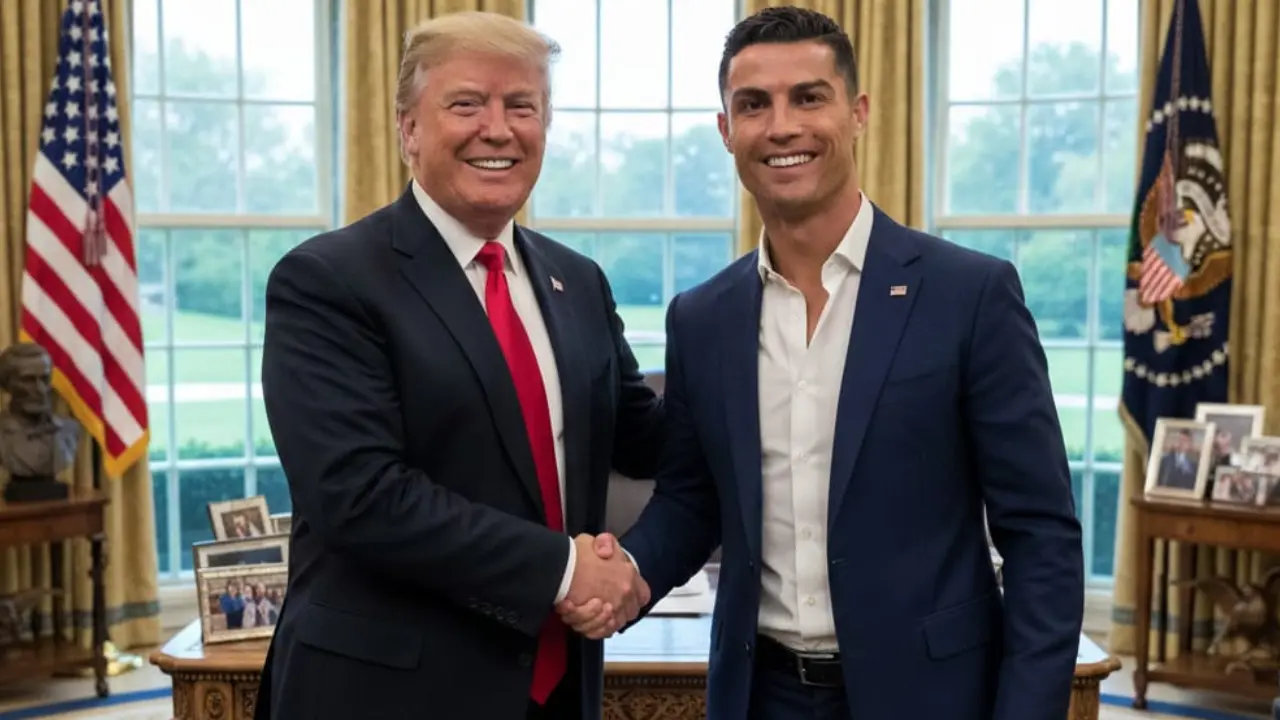  El mensaje de Trump a Cristiano Ronaldo 