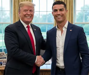 El mensaje de Trump a Cristiano Ronaldo