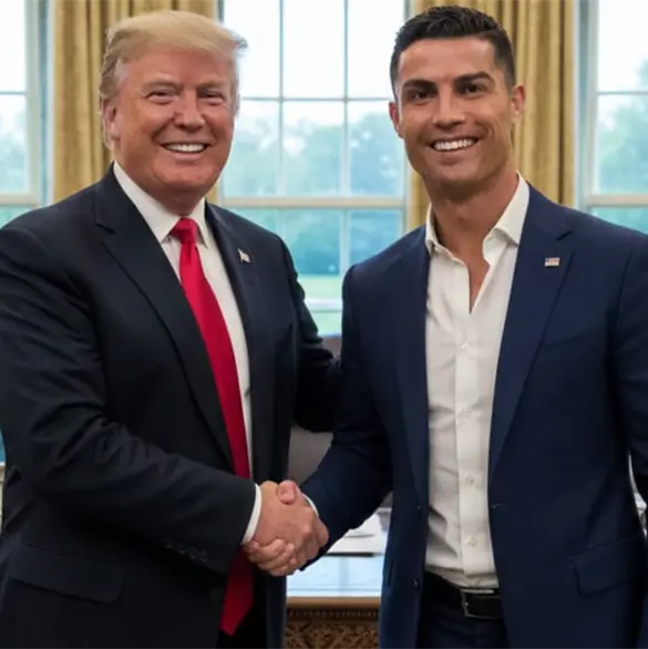 El mensaje de Trump a Cristiano Ronaldo El mensaje de Trump a Cristiano Ronaldo