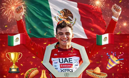 Orgullo nacional: Isaac del Toro conquista el UAE Tour