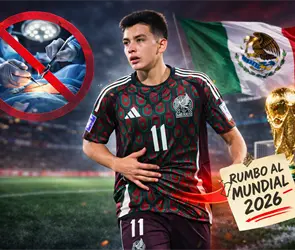 Gilberto Mora le dice no al quir&oacute;fano y apunta directo al Mundial 2026