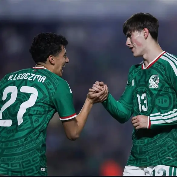 Armando Gonz&aacute;lez marca su primer gol con el Tri