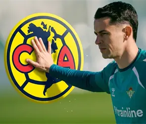 &Aacute;lvaro Fidalgo le hace el feo a jugadores del Am&eacute;rica para el Betis