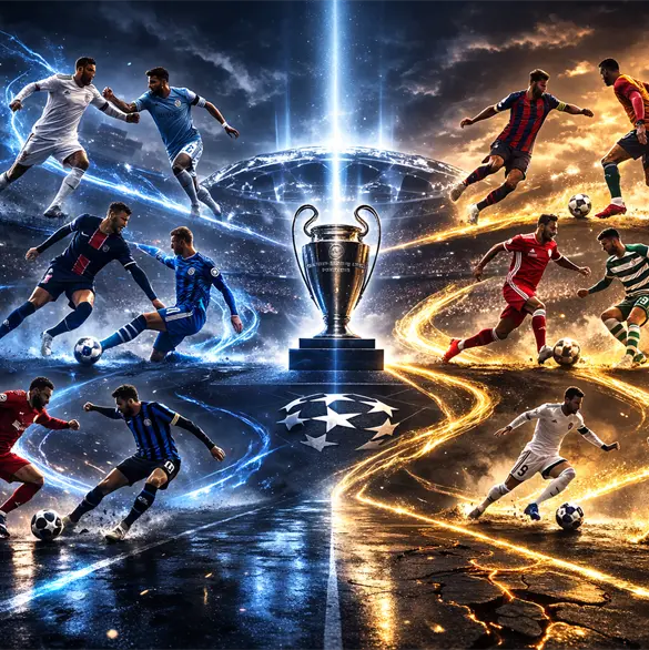 La Champions define octavos con choques de gigantes y sorpresas