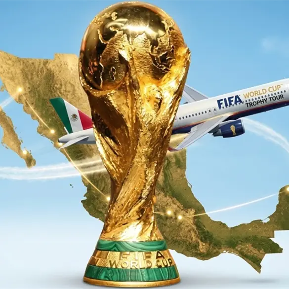 Copa del Mundo en México ¿Cuándo y qué ciudades visitará el Trophy Tour? Copa del Mundo en México ¿Cuándo y qué ciudades visitará el Trophy Tour?