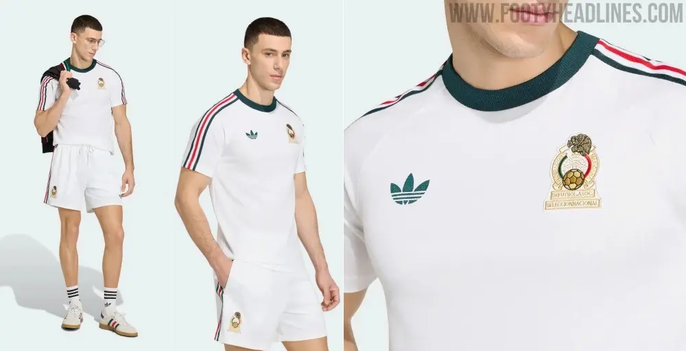 Nueva playera retro de Adidas Originals y el Tri