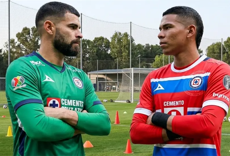 Kevin Mier y Andrés Gudiño se pelearán la portería de Cruz Azul Kevin Mier y Andrés Gudiño se pelearán la portería de Cruz Azul