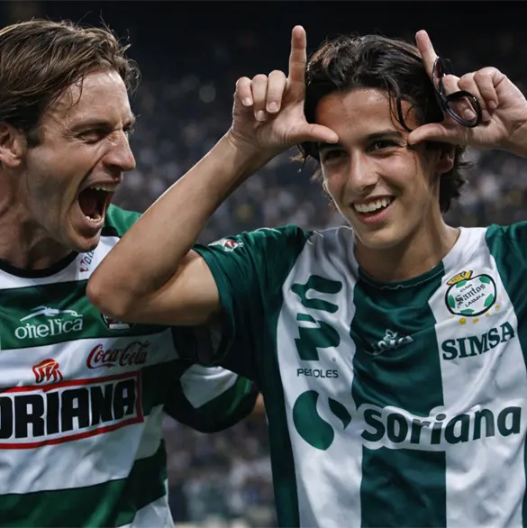 Lucca, hijo de Mat&iacute;as Vuoso, debuta con Santos