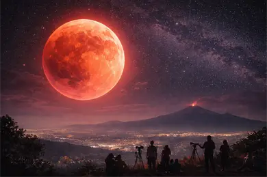 ¡Prepárate! Así podrás ver la Luna de Sangre en marzo 2026 ¡Prepárate! Así podrás ver la Luna de Sangre en marzo 2026